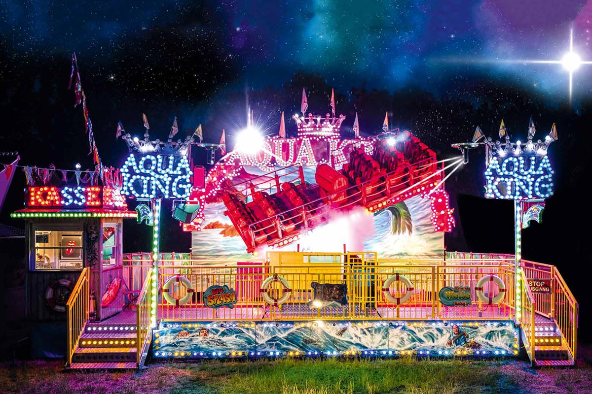 Aqua King, ein feuchtfröhliches Fahrgeschäft für groß und klein