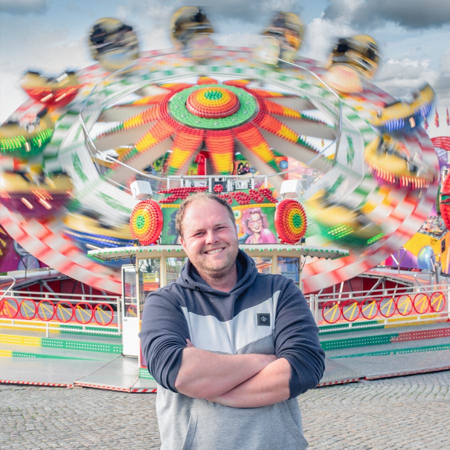 Schausteller Ingolf Splitt